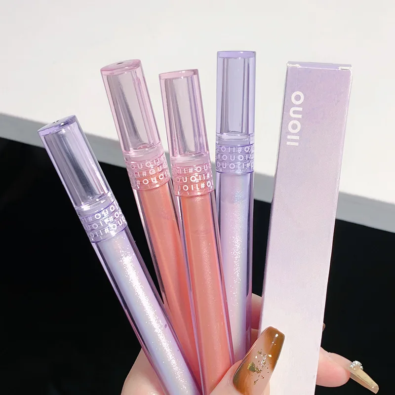 Description Picture 2 of item3pcs Set - 3 Colors Chameleon Eyeshadow: Pink, Micro Glitter Purple, Cyan, Chameleon Glitter Eyeshadow Long Lasting Eye Makeup