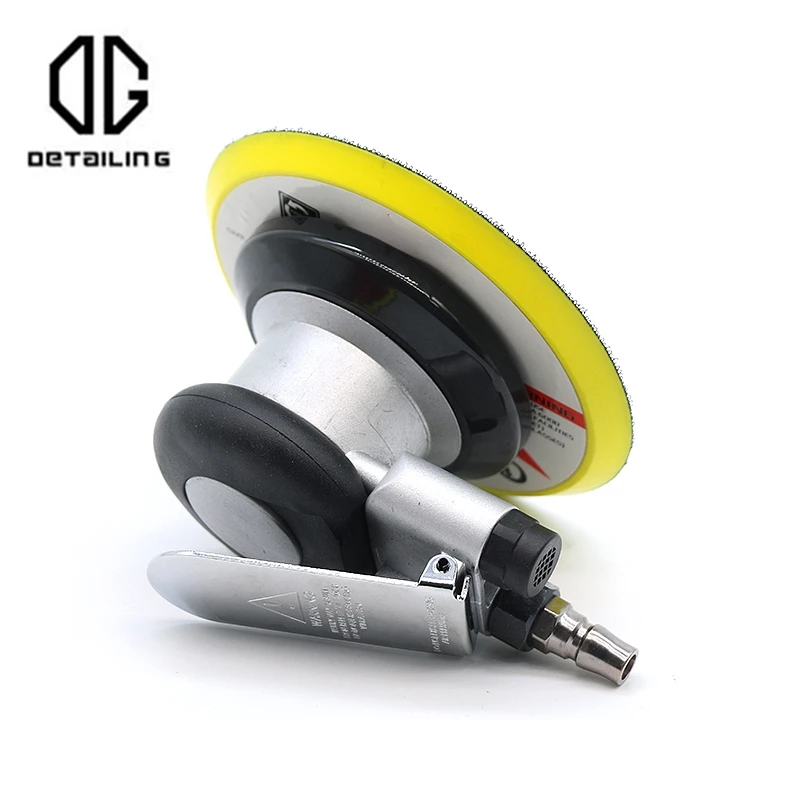 DETAILING Pneumatic Orbital Sander Air Grinde 6 inch Air Sander Set Polishing/Grinding Machine Pneumatic Tools