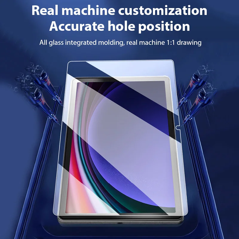 1/2Pcs Screen Protector For Samsung Galaxy Tab S10U S10FE Tempered Glass Film Friendly Anti-Scratch Transparent Protective Film