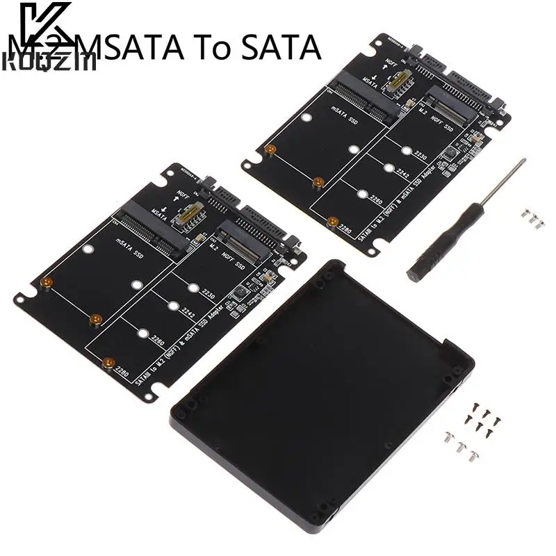 SATA 60Gbps To M2 NGFF SATA SSD MSATA SSD Adapter MSATA To SATA M.2 NGFF To SATA Hard Disk Adapter Board