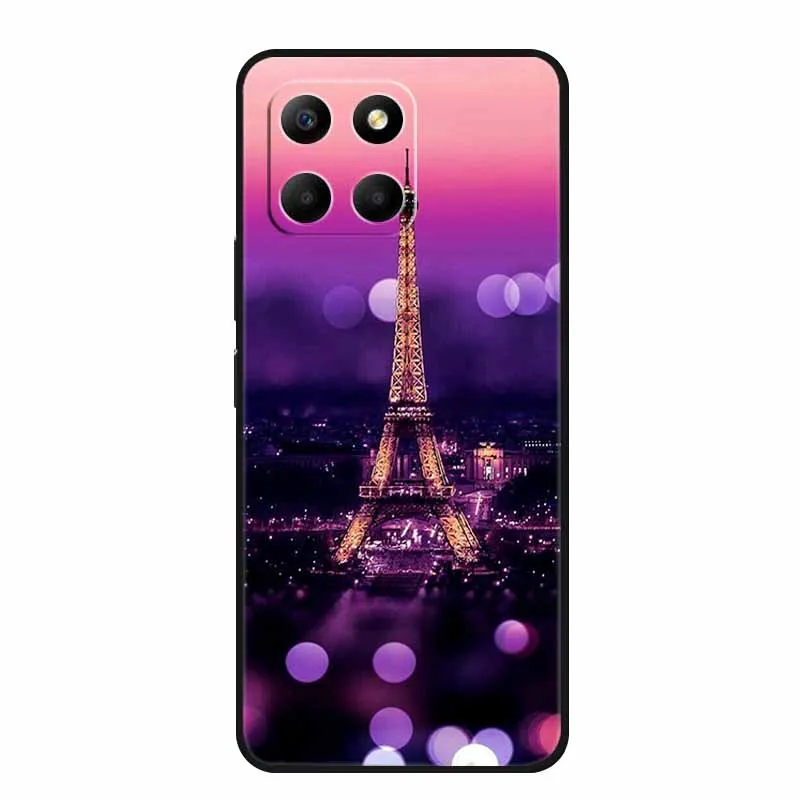 Black Silicone Soft Back Cover Case - Enhanced Grip and Protection