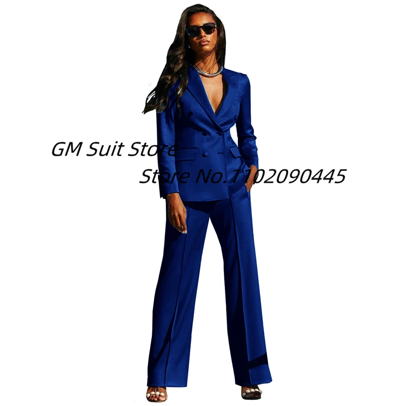 Women Double Breasted Tuxedos Bridal Wedding Pants Suit Slim Fit костюм женский Evening Party Prom Jacket