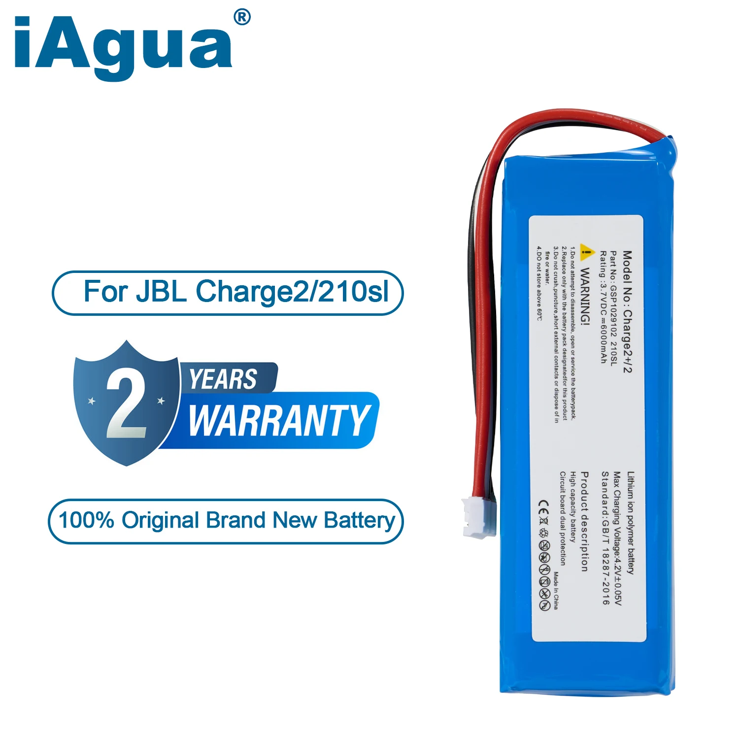 

2 versions Original For JBL Charge2 Charge 2+ 6000mAh Battery 210SL For JBL Charge 2plus 310SL For JBL Charge 3 Audio Battery