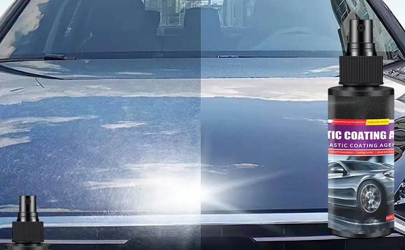 

Car Interior Restorer Multi-Functional Long Lasting Coating Renewal Agent Spray Ceramic Car Coating Spray for Tire Trim and More