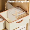 Clothes Organizer Storage Box Cabinets Drawers Organizer T-Shirt Bra Socks Storage Box Wardrobe Closet Clothes Organizer Box 1