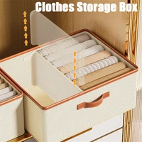Clothes Organizer Storage Box Cabinets Drawers Organizer T-Shirt Bra Socks Storage Box Wardrobe Closet Clothes Organizer Box 1