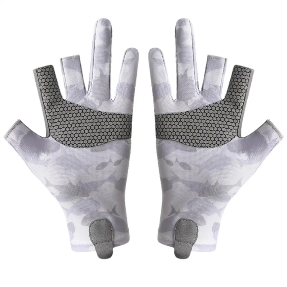Description Picture 4 of itemUV Gloves For Kayaking UPF50 Wear-Resistant Fishing Gloves Breathable Comfort Anti-Slip Grip For Rowing And Fishing