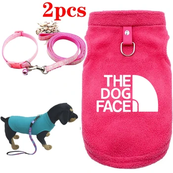Winter Dog Sweater With Leash 5
