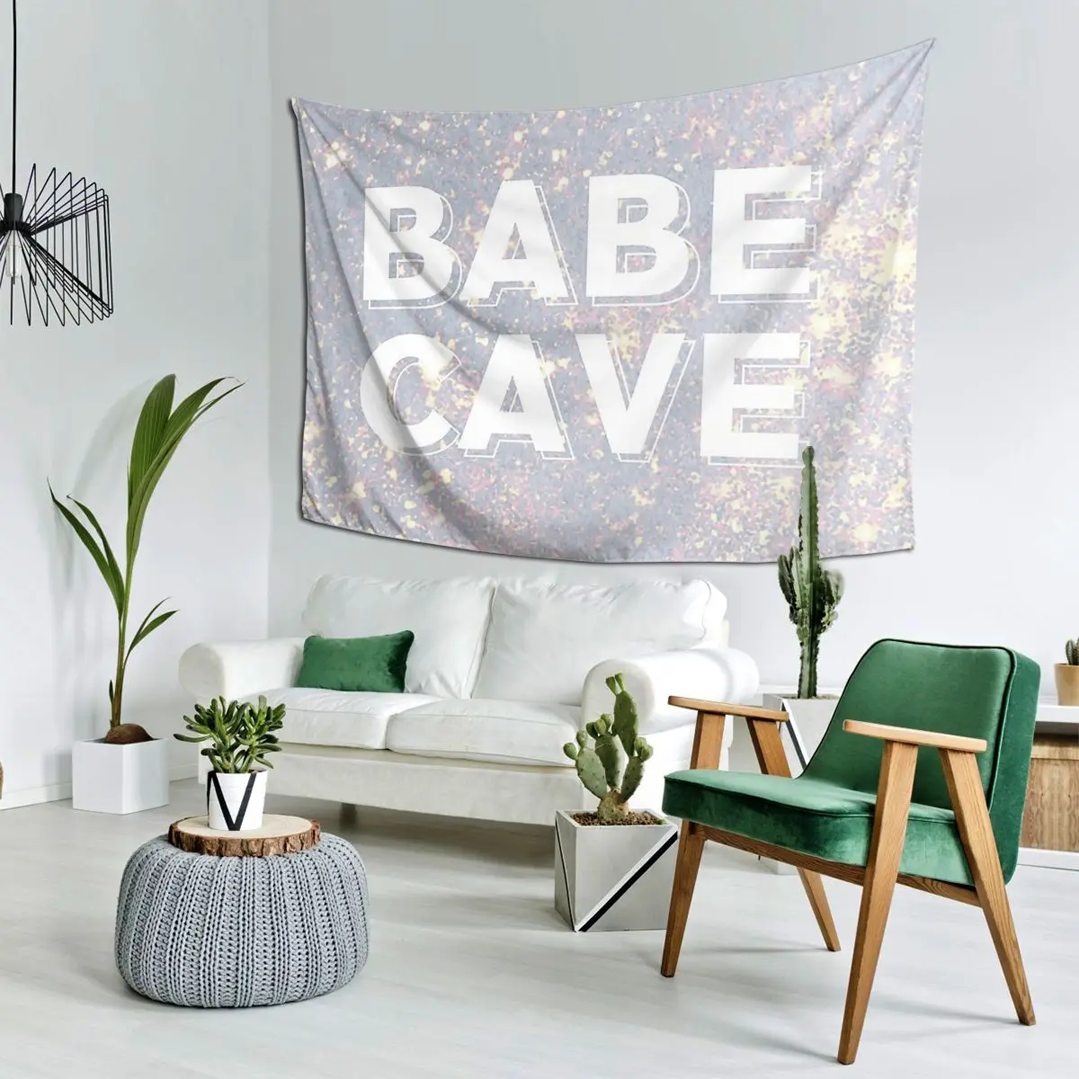 

Babe Cave Tapestry Decoration Art Aesthetic Tapestries for Living Room Bedroom Decor Home Hippie Wall Cloth Wall Hanging