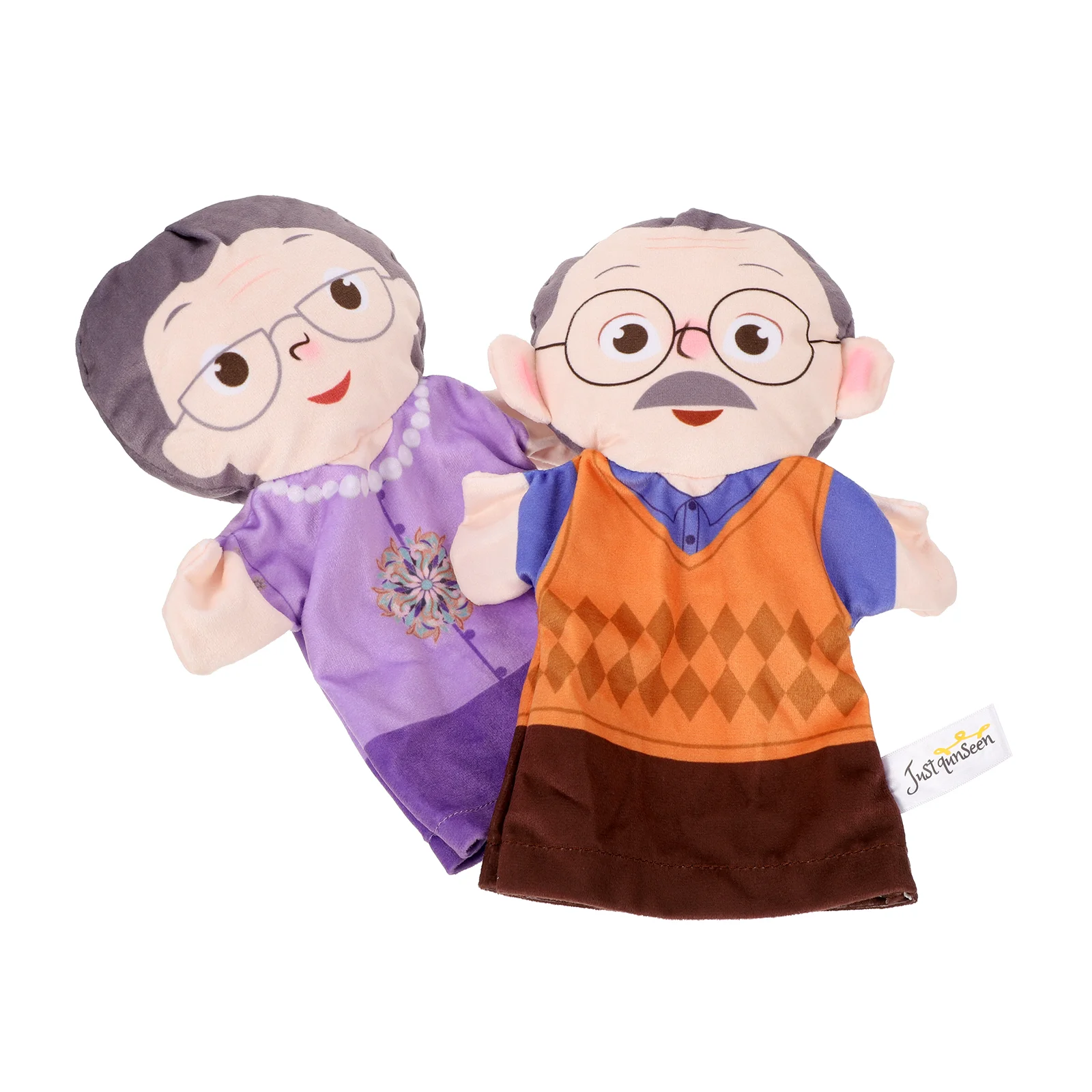 

2 Pcs Character Hand Puppet Story Toy Educational Figure Puppets for Adults Realistic Creative Kids DIY Toys Suits