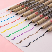 1pc Superior Different Color 1.5mm Drawing Brush Pen Painting Art Markers Stationery Art Supplies Marker Caligraphy Pen 3