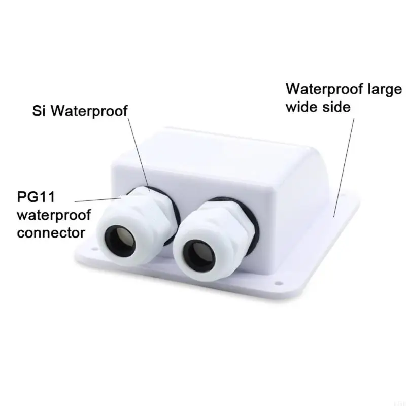 U75E Wearproof Yacht Roof Junction Box Hole Solar Panel Cable Entry Gland