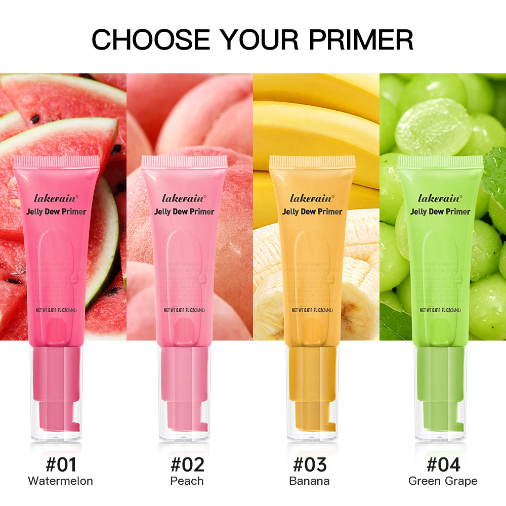 24ml Powder Grip Primer Pores Invisible Primer Oil Control Facial Base Make Up Face Base Cream Foundation 6