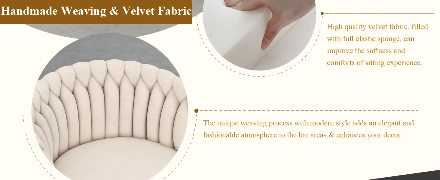 high-density sponge barstools