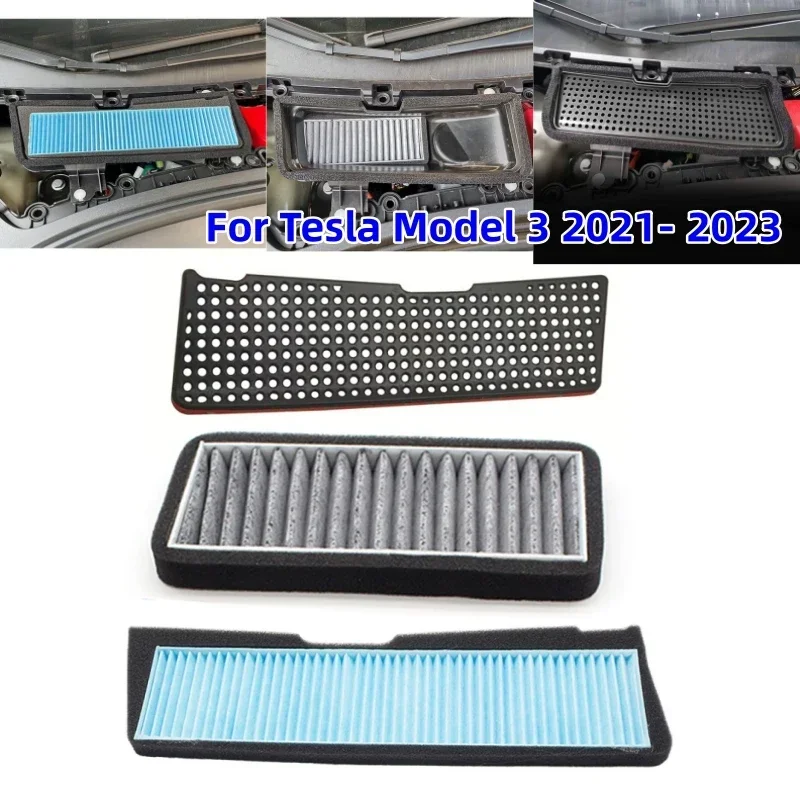 Elemento Filtrante Esterno per Tesla Model 3 2021-2025, Filtro Purificatore Aria per Ingresso Climatizzatore, Accessori Auto - Image 2
