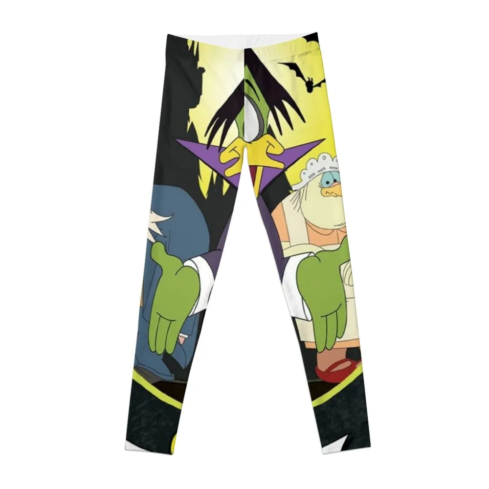 

Count Duckula Leggings Leginsy push up sporty woman gym Womens Leggings