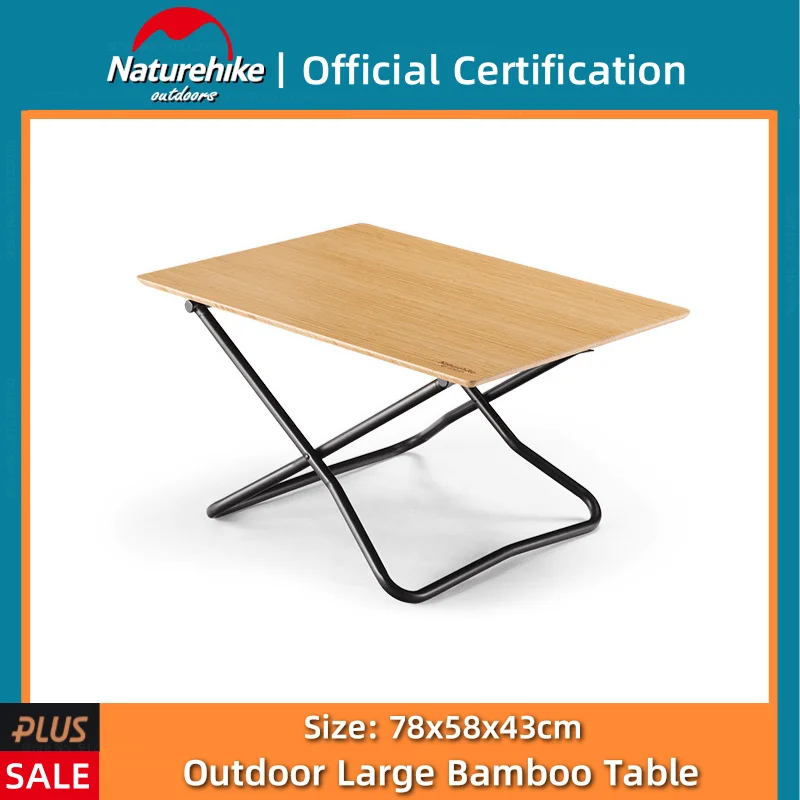 

Naturehike Ultra Light Simple Table Widened Desktop Outdoor Portable Camping Picnic Storage Table Foldable Aluminum Alloy Table