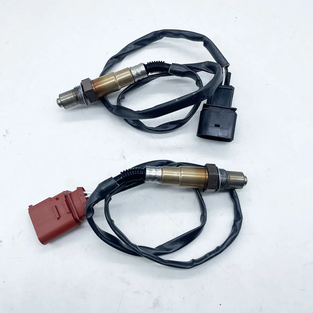 Set Of 2 Upstream & Downstream O2 Oxygen Sensor SG1170 17014 For Audi TT VW Golf GTI Jetta 1.8L 0258007351 0258007057 021906262B 3