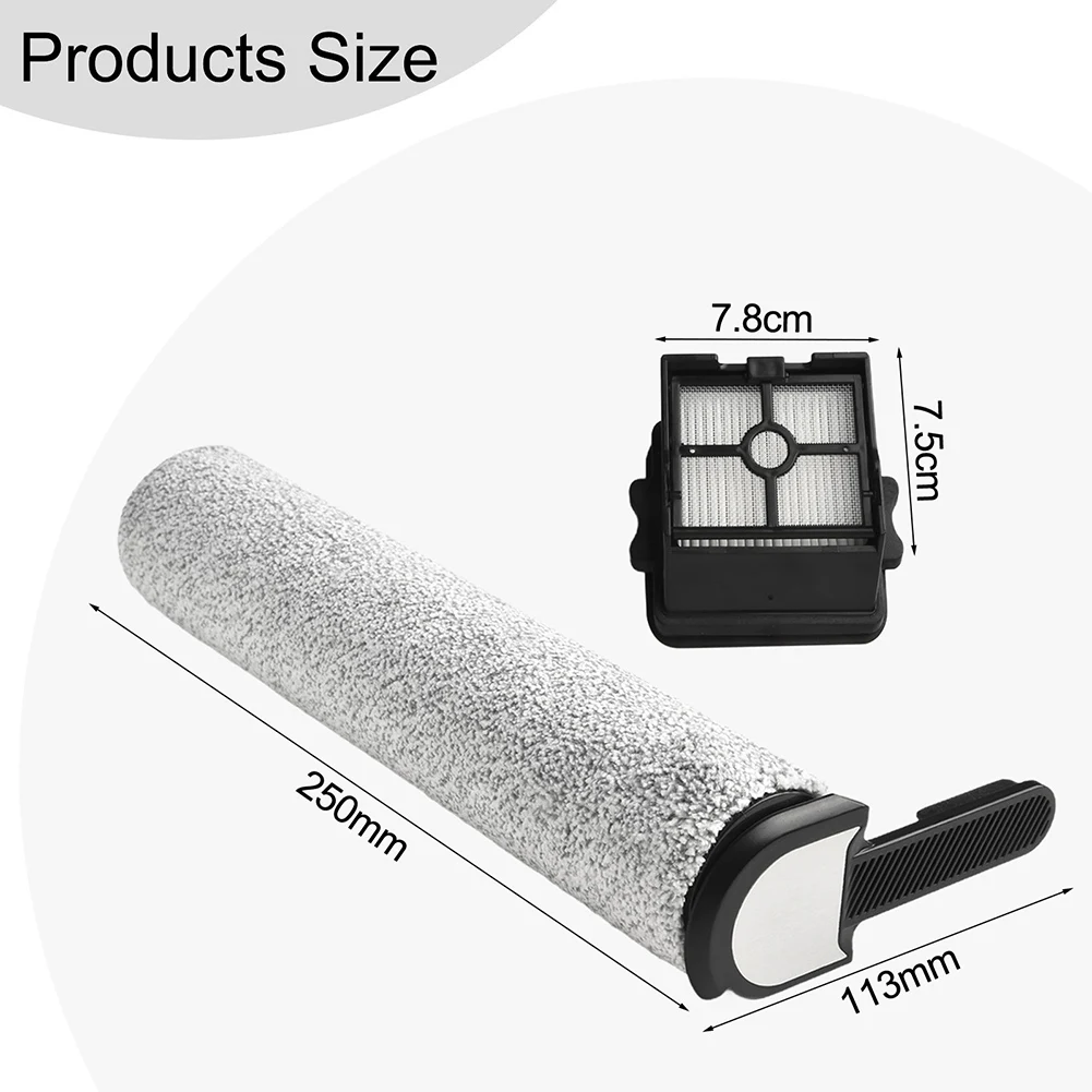 Description Picture 2 of itemNew Main Roller Brush And Filter Set For Laresar For M3 Wet And Dry Vacuum Cleaner Replace Parts Highly Efficient Cleaning Tool