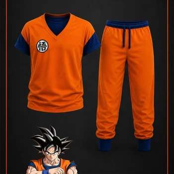 Goku 3D Sports Outfit Set 1