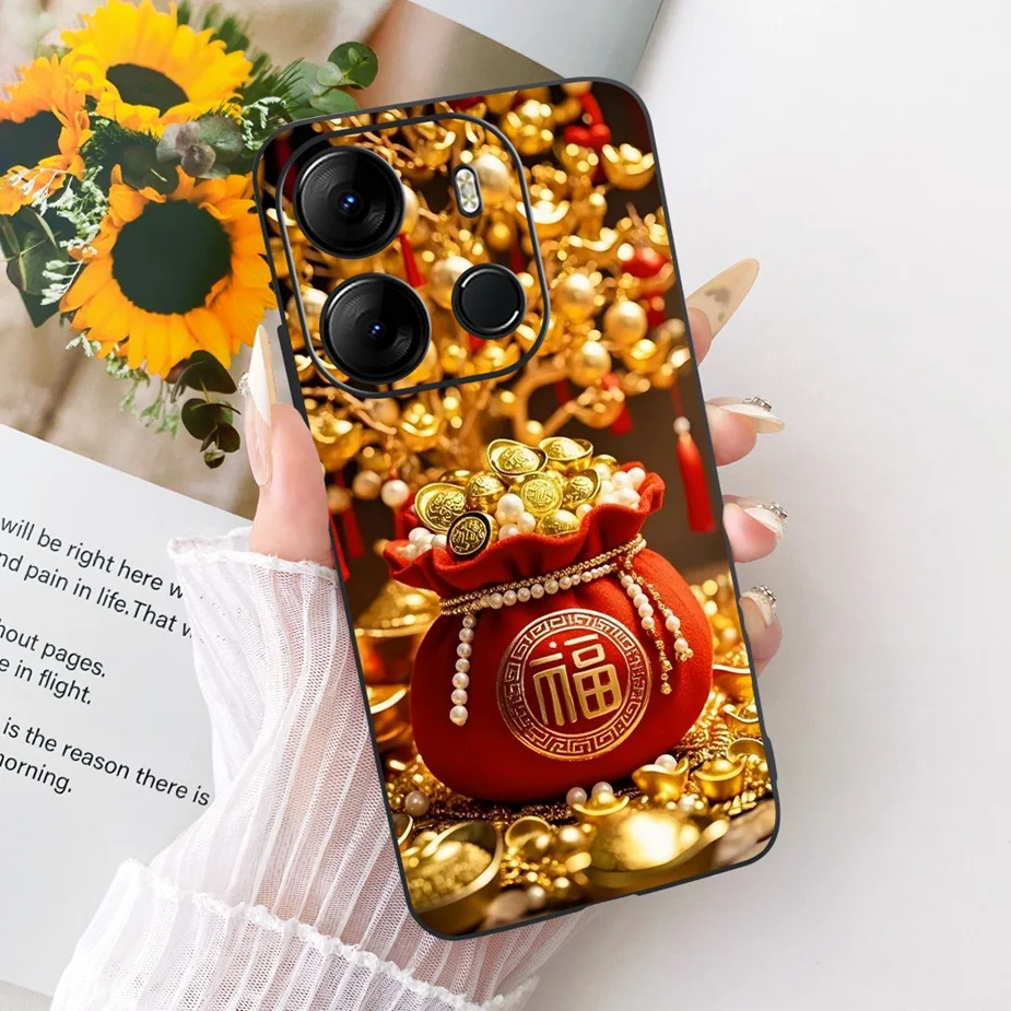Cool Dragon Painted Soft Silicone Phone Case - Enhanced Protection Back Cover Bags