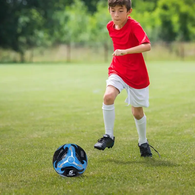 Outdoor PVC Football Kids Training Soccer Balls Durable Size 5 Soccer Balls For Kids Playing Gifts For Christmas Birthday 2