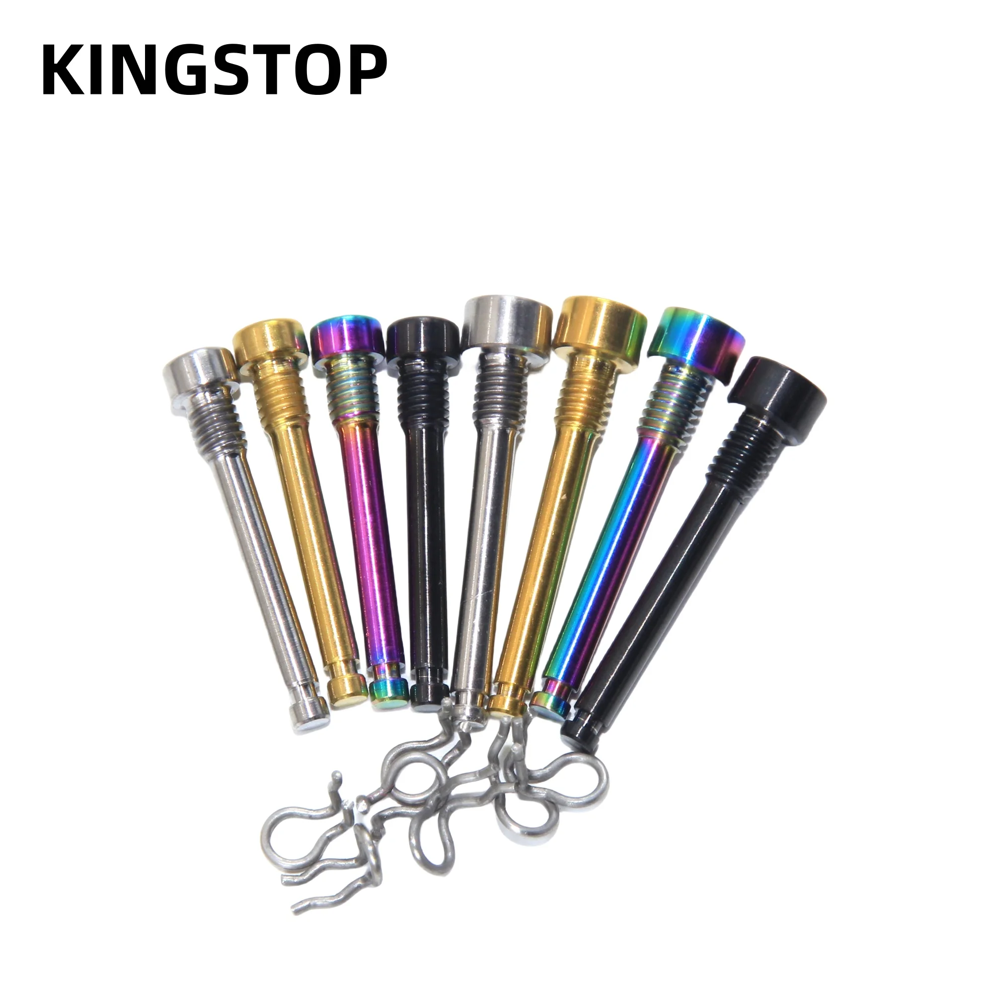 Bicycle Titanium Alloy Bolt Disc Brake Pads Fixing Screw Mounting