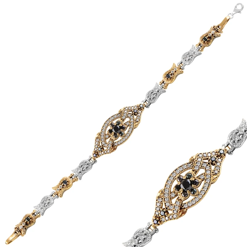 

Silver 925 Sterling Zircon Cubic Zirconia Authentic Bracelet