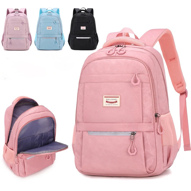 

Women's Kawaii Backpack Junior High School Students Pink Multifunctional Student Schoolbag Travel Backpack For Teenagers Girl
