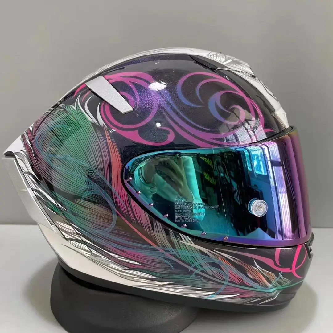 Shoei X14 X-spirit Iii Feather Helmet Panigale Custom Racing Paint 
