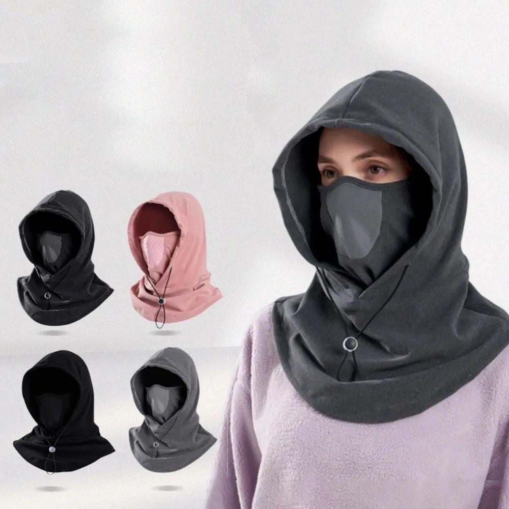 New Warm Scarf Mask Integrated Hat Windproof Coldproof Helmet Cap Breathable Waterproof Pullover Cap for Outdoor Cycling Skiing