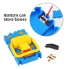 Trick mouse clip prank toy clip hand clip bone toy mouse clip puzzle hands-on brain parent-child interaction 4