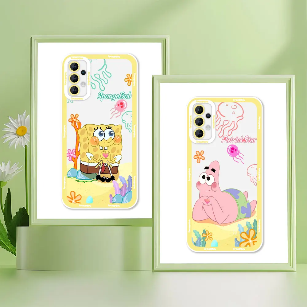 

Cute SpongeBob Patrick Star Clear Case For OPPO Realme C55 C53 C35 C33 C31 C30 C25Y C21Y C21 C20 C20A C15 C12 C11 C2 Cover Cqoue