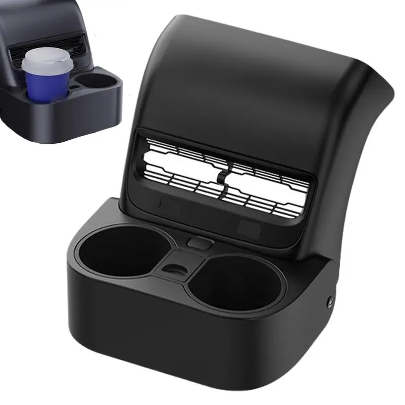 

Auto Cup Holder Magnetic Air Vent Drink Holders Anti-Tip Drink Organizer Integrated Air Vent Holder Air Conditioning Cup Holders