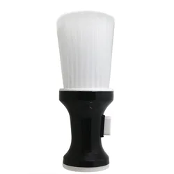 Premium Soft Bristle Hairdressing Neck and Face Duster Brush (White A)
