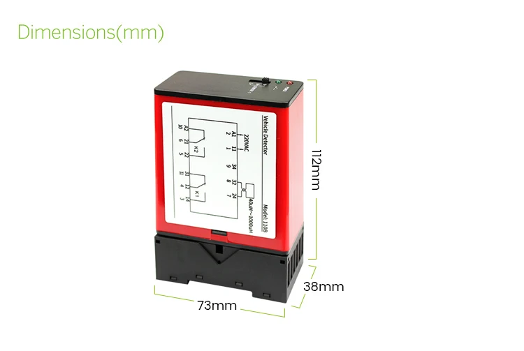110V / 220V Single Vehicle Door Detector For Gate