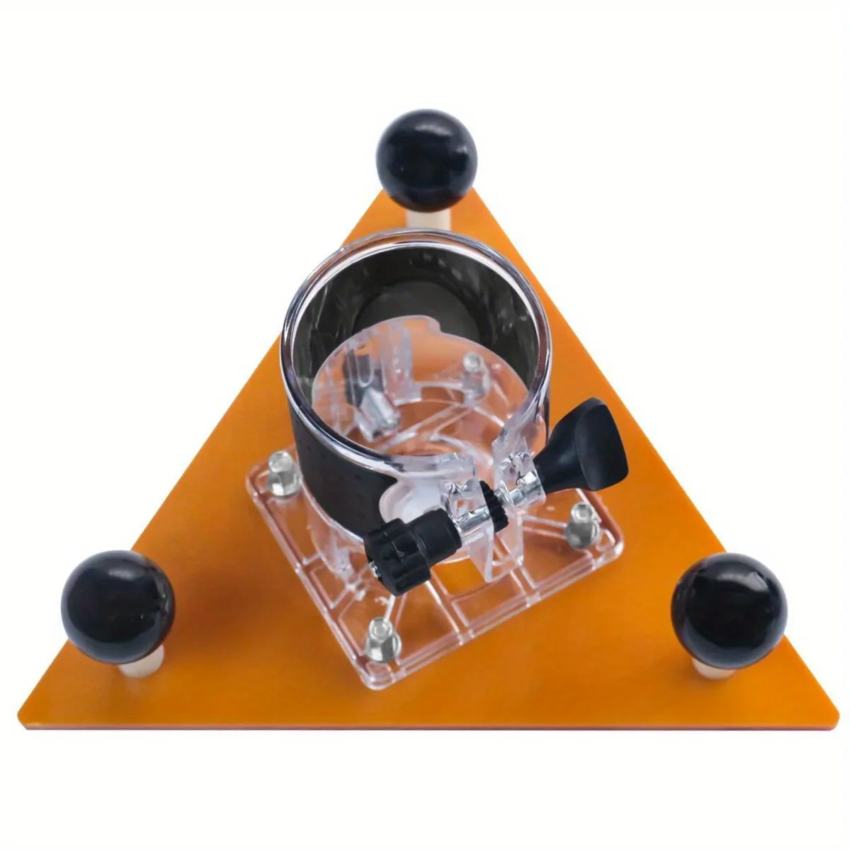 Holzbearbeitung Fräsen Nut Balance Board Flip Plate - Trimmen Maschine Router Basis Dreieckige Platte zum Schlitzen und Anfasen – Detail 7