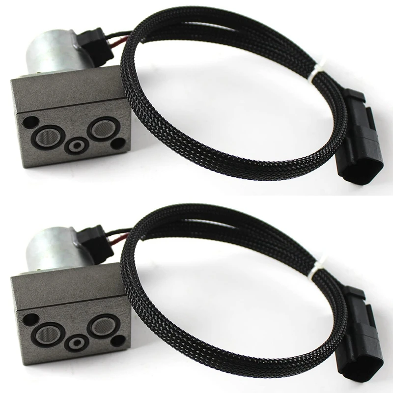 

2X Car SOLENOID VALVE Hydraulic Pump Solenoid Valve For KOMATSU PC200-7 PC220-7 PC200-8 702-21-57400 7022157400
