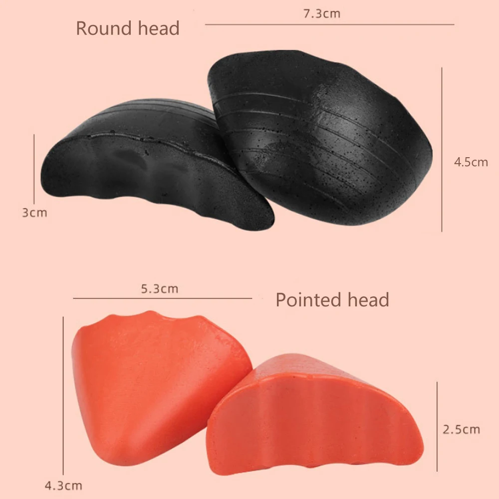 PU Foam Toe Plug Soft Half Insoles Reusable Toe Sponge Filler Insert For Shoes Adjustable Too Big Foot Brace Pads Unisex Inserts shoe insoles forefoot pads toe pads forefoot cushion