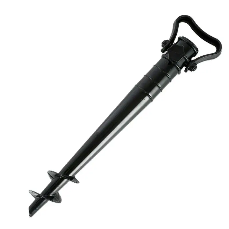Sun Beach Fishing Stand Rain Gear Garden Patio Parasol Ground Anchor Spike Umbrella Stretch Stand Holder Umbrella Sand