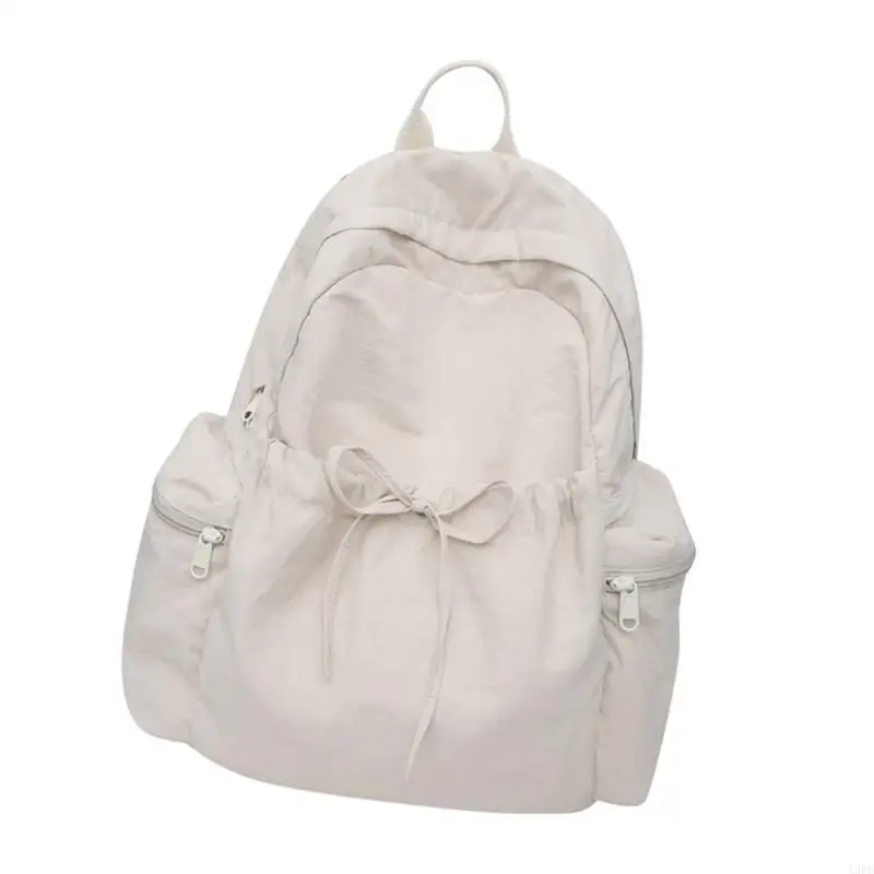 Korean School Bag Aesthetic Backpack Nylon Laptop Bags for Teenagers Large Capacity Daypack Casual Book Bag 3