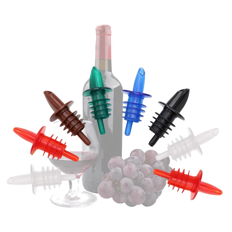 Plastic Wine Accessories Plastic Bottle Pourer Plastic Spouts Bar