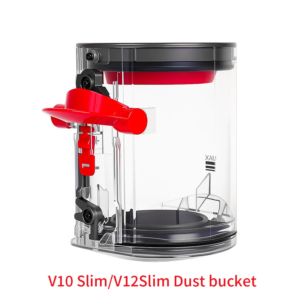 Universal Dust Bin Canister with Sealing Ring and Base Lid
