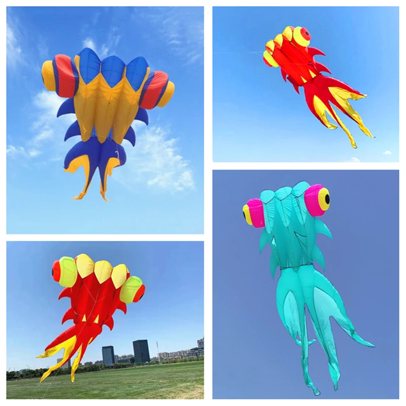 free shipping 10m fish soft kite flying professional kites wind sock flag inflatable toys fabric for kite professional wind kite