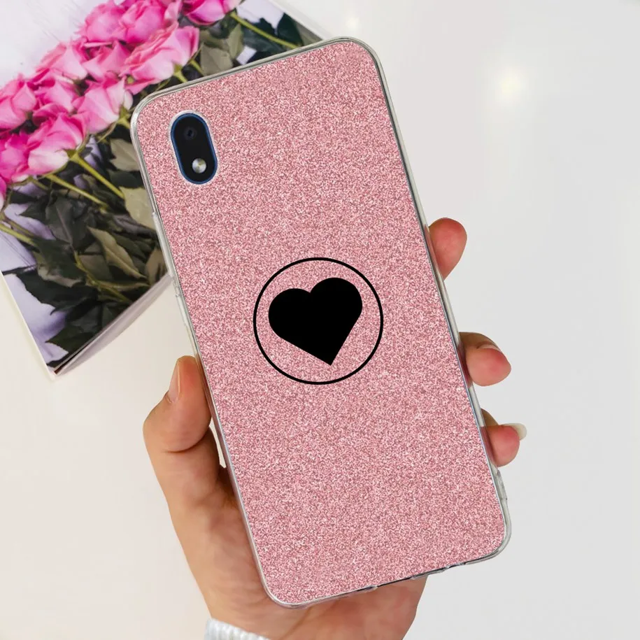 For Samsung Galaxy A01 Core Case A013 SM-A013F Cover Fashion Flower Clear Soft Silicone Bumper For Samsung A01 A 01 A015F Fundas