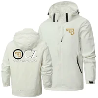 Classical Hooded Shell Windproof Waterproof Jacket Outdoor Camping Climbing Outerwear Ceske zbrojovky CZ Men's Windbreaker Coats 2