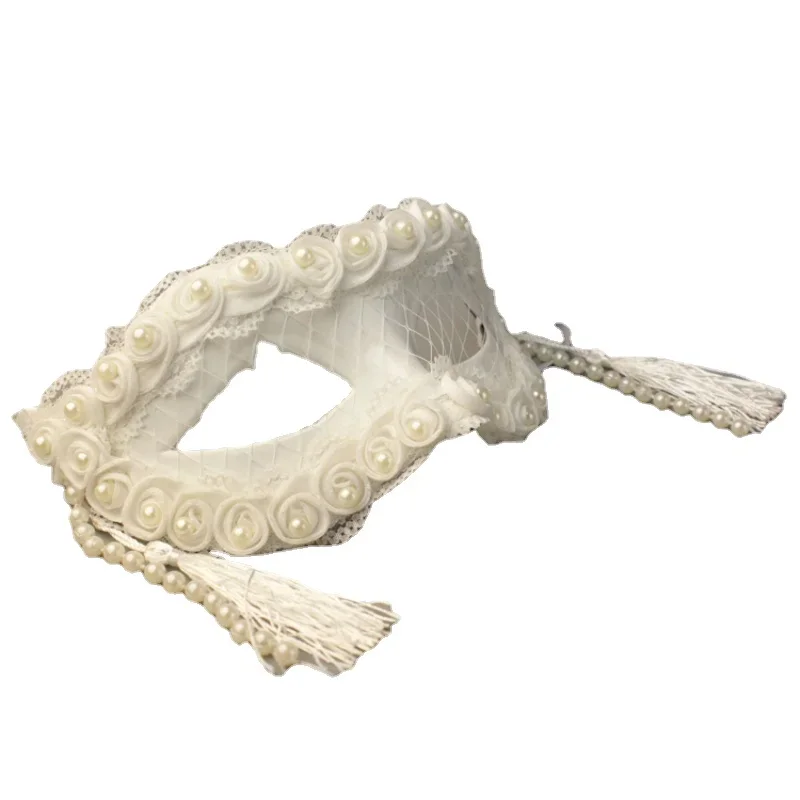 

Children's Tassel Beauty Half Face Mask Woman Masquerade Princess Party Fake Mask Eye Mask Banquet Party