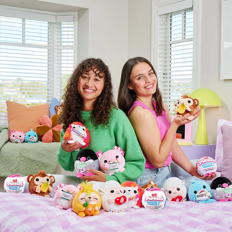 ズルスナックルシリーズ2サプライズカプセル、ソフトぬいぐるみ