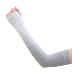 Women Sunscreen Fingerless Gloves UV Protection Fingerless Gloves Summer Gloves for Driving Riding Outdoor Drop Shipping