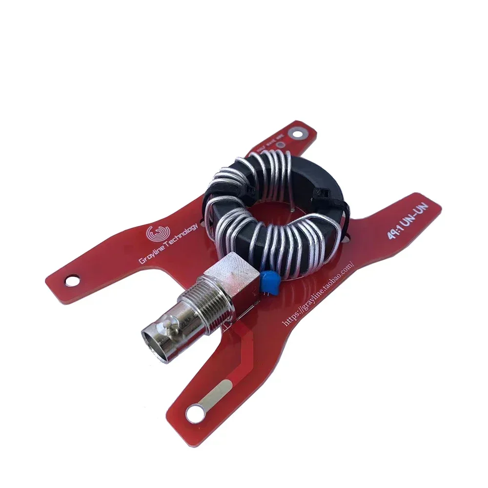 Nvarcher DIY 미니 휴대용 단파 엔드 피드 안테나 Barron FT140-43 자기 링 50W 4 밴드 EFHW